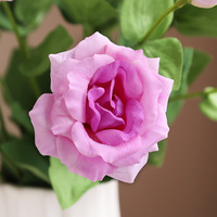 Nouvelle fleur artificielle haut de gamme au toucher réel, hydratante, en forme de ballon, pour la décoration intérieure, arrangement floral, fleur de simulation en forme de ballon