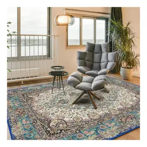CF-Hersteller Seide gerader Retro-Stil Chenille Wohnzimmer Raum regionale Matte für Individuelldruck persische Fläche Teppiche waschbar