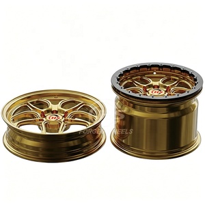 Rines Forjados Beadlock de Perfil Profundo Pulidos para Carreras de Drag, 5*114.3 5*127 5*120 15*10 17*4.5 18*4.5, para BMW GTR <span class=keywords><strong>Toyota</strong></span> Mustang <span class=keywords><strong>GT</strong></span> - Product Image 3