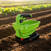 Semoir portatif sans fil Vertak 7,2 V, outils de jardinage, capacité de 3,3 L, contrôle à 8 vitesses, épandeur électrique pour la plantation de graines