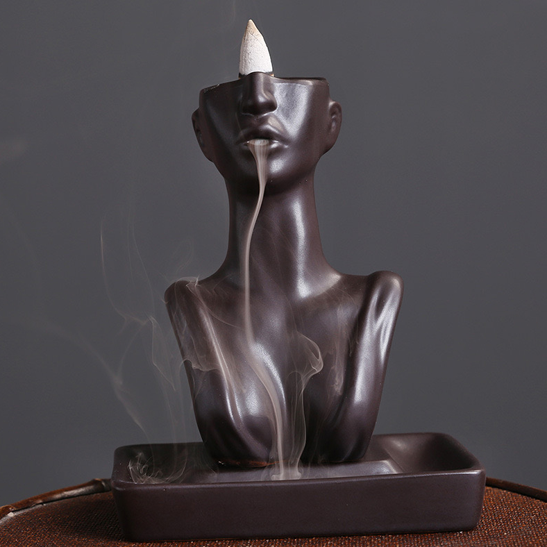 Marrón oscuro, 13,2x7,4x15,8 cm