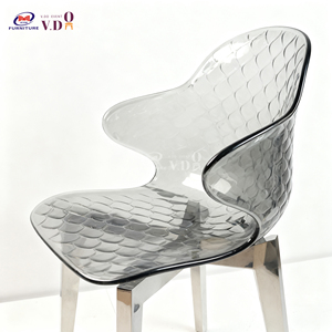 <span class=keywords><strong>Chaise</strong></span> <span class=keywords><strong>en</strong></span> acrylique transparente <span class=keywords><strong>en</strong></span> <span class=keywords><strong>nid</strong></span> <span class=keywords><strong>d</strong></span>'<span class=keywords><strong>abeille</strong></span> à la mode avec pieds <span class=keywords><strong>en</strong></span> acier inoxydable Vente <span class=keywords><strong>en</strong></span> gros pour événements, salle à manger, usage commercial - Product Image 3