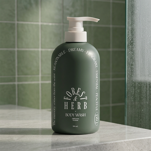 ODID MILKINCERA FORESTHERB Gel Douche Hydratant Intense et Rafraîchissant aux Herbes, Revitalisant Cutané & Sans Produits Chimiques 500ML - Product Image 4