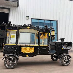 Carroza Fúnebre Blanca de Acero y Cuero con Columna Romana Eléctrica para <span class=keywords><strong>Transporte</strong></span> Especial - Product Image 2