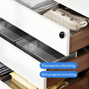 Haute sécurité 6 serrure d'armoire numérique serrure électronique sûre pour chevet Bable garde-robe armoire à chaussures tiroir - Product Image 3