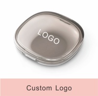 Boîte de rangement en plastique transparente pour le stockage des bijoux et des aligneurs de retenue dentaire