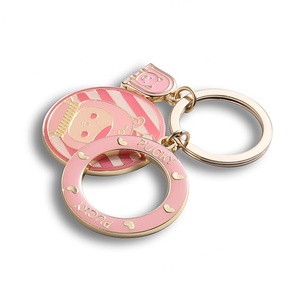 High Quality Hard Enamel Metal Keychain Fashion Cartoon <b>Key</b> <b>Chain</b> - Product Image 4