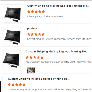 Custom Low MOQ High Quality Postal Bags Black Matte logo Shipping Bag Clothing Poly Mailing Package for <b>Clothes</b> - Product Image 2