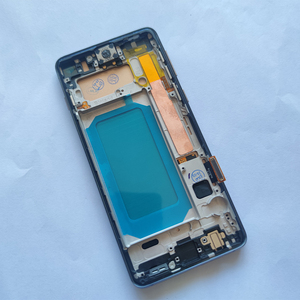จอ LCD สำหรับมือถือ Samsung Galaxy S10จอ OLED พร้อมกรอบ SM-G973F/G973U/G973W ชิ้นส่วนอะไหล่หน้าจอสัมผัส - Product Image 2