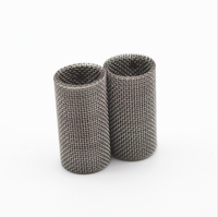 Tube filtrant en acier inoxydable 304 316 de taille personnalisée ultra fin, en cuivre, perforé, cylindre