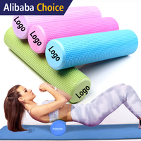 Rodillo de Espuma EVA para Yoga, Gimnasia y Masajes, 45cm, 60cm, 90cm, Alta Densidad, Relajación Muscular, Venta Caliente de Fábrica 2026