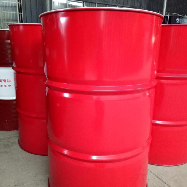 Пустой металлический масляный барабан объемом 55 галлонов объемом 200 литра