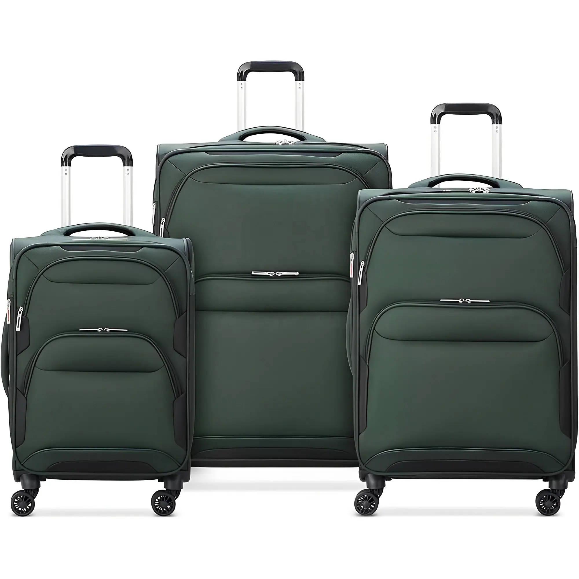 Customize 20/24/28 Travel Luggage Suitcase Set Soft Trolley Luggage 3 Pcs Set Soft Suitcase