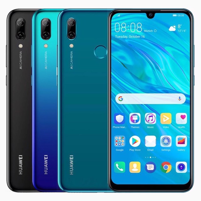 P Smart 2019/P Smart + 2019 Smartphone 4+128Gb Dual Sim Lte Mobile Phone 5X 6S 8X Global Version Android Wholesale Cheap Phone