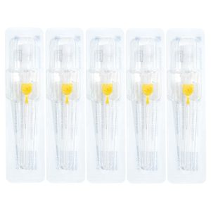 Cánula IV desechable con alas para medicina veterinaria, aguja arterial y venosa de 18G, 16G, 20G, 24G, 26G, set IV G14 - Product Image 2