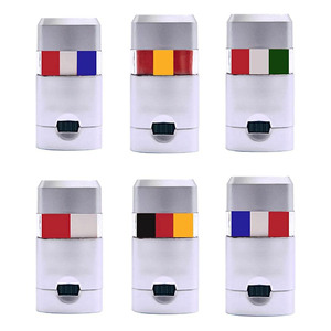 Bâton de peinture pour le visage aux couleurs du Mexique, 2/3 couleurs, drapeau national patriotique, événements sportifs - Product Image 2