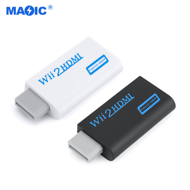 Oem Service Wii HDMI Adapter, Wii to HDMI Converter With 3.5mm Audio and HDMI Output for Games - Supports All Wii Display Modes