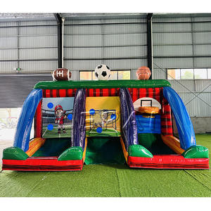 Game karnaval luar ruangan <span class=keywords><strong>arena</strong></span> permainan Stan bermain tanah luar ruangan Harga Murah permainan bola tiup anak dengan Blower dijual - Product Image 4