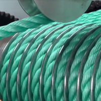 Honestnet usine coloré 4 supports tresse PP Pe fort filet de pêche corde de pêche ligne de machine de torsion