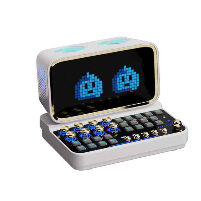 Smart Live Sound Card With Screen Bluetooth Speaker Connected to Computer Home Karaoke Gift Bluetooth Speaker