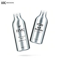 Bouteille en aluminium avec bouchon à vis anti-fuite de 40 ml, 50 ml, 100 ml, 120 ml, 150 ml, 200 ml, 250 ml pour l'emballage de liquides cosmétiques