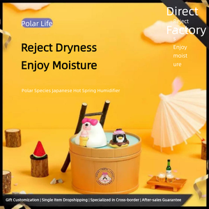 เครื่องเพิ่มความชื้นในอากาศแบบพกพาขนาดเล็ก ดีไซน์การ์<span class=keywords><strong>ต</strong></span>ูน ICARER FAMILY พร้อมระบบอัล<span class=keywords><strong>ต</strong></span>ราโซนิก - Product Image 2