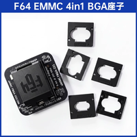 Programmer F64 Easy JTAG Flash 64 Asli dengan Adaptor EMMC/UFS 153/254/297, Soket, Alat Transfer Data, dan Peningkatan Memori