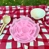 Couvercles extensibles en silicone pour la cuisine, couvercles de bols, couvercles élastiques en silicone, adaptables universels, 6 pièces