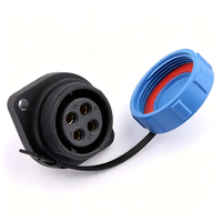 Connecteur circulaire à deux trous étanche IP68 pour l'aérospatiale série JH2113, fiche mâle JH2113P, prise femelle JH2113S, 2 à 12 broches