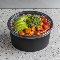 Bols en papier kraft pour la restauration, vente en gros, jetables, biodégradables, compostables, bols de service alimentaire à emporter