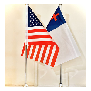 Небольшой настольный флаг с подставкой - Product Image 2