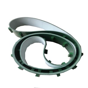 Sabuk konveyor <span class=keywords><strong>PVC</strong></span> sisi bergelombang hijau dengan cleat - Product Image 5