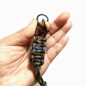 Llavero de Paracord de Nailon para Exteriores Woyang, 24 cm, Mosquetón de Aleación de Zinc, Duradero, para Uso Promocional - Product Image 4
