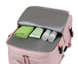 Sac à dos de voyage d'affaires chaussures compartiment grande capacité sac à dos d'affaires femmes hommes voyage épaule étudiant sac d'<span class=keywords><strong>ordinateur</strong></span> - Product Image 5