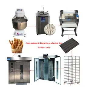 Commercial Industrial Electric Automatic Bread Baking Oven Bakery Equipment Full Set Baking Equipment