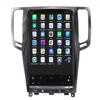 Radio de Coche Android de 13.6 Pulgadas para Infiniti G37 G35 G25 G37S 2007-2013, Reproductor Multimedia Estilo Tesla con Carplay Inalámbrico y 4G
