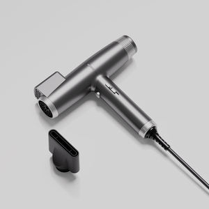 فرشاة هواء ساخن احترافية بخطوة واحدة تعمل بالأشعة تحت الحمراء تعمل بضربة ذكية تعزز درجة حرارة الشعر - Product Image 1