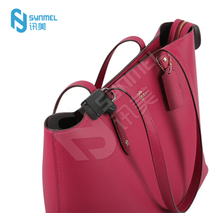 Synmel <span class=keywords><strong>EAS</strong></span> 58kHz 8.2MHz Đen ABS an ninh Pad khóa tag không thể phá vỡ chống trộm thẻ từ cho hành lý thể thao hàng hóa lưu trữ - Product Image 2