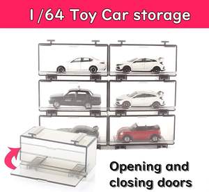 Yageli بالجملة علبة عرض مخصصة بالمقياس الاكريليك نموذج علبة عرض سيارة نموذج علبة عرض سيارة - Product Image 4