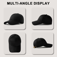 Individuelles Logo Sommer Reine Baumwolle 6-Panel Baseballkappe Mode Unisex Outdoor Sonnenschutz Lässige Sport-Baseballmütze