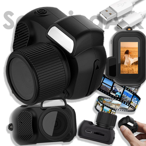 Search SourcingArk Mini Grabadora de Video Ligera 1080P con Pantalla de 0.96'', Carga Tipo-C y Grabación con Reducción de Ruido Y3000 - Product Image 1