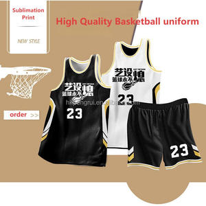 OEM Uniforme de basket-ball pour hommes Été Séchage rapide Impression par sublimation personnalisée Logo Broderie Respirant 100% Polyester Shorts - Product Image 1