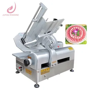 JY Hot sale 12''Inch 300mm industrial electric frozen automatic meat slicers