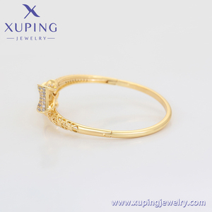 X000448773 Xuping đồ trang sức thời trang mạ vàng Cuff Bow phụ nữ thời trang bangles - Product Image 5