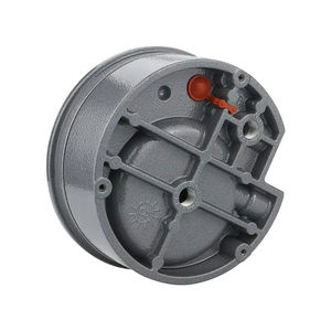 オイル圧力ダイアルマノメーター4% 精密流量計長寿命酸化耐性差圧ゲージ - Product Image 3