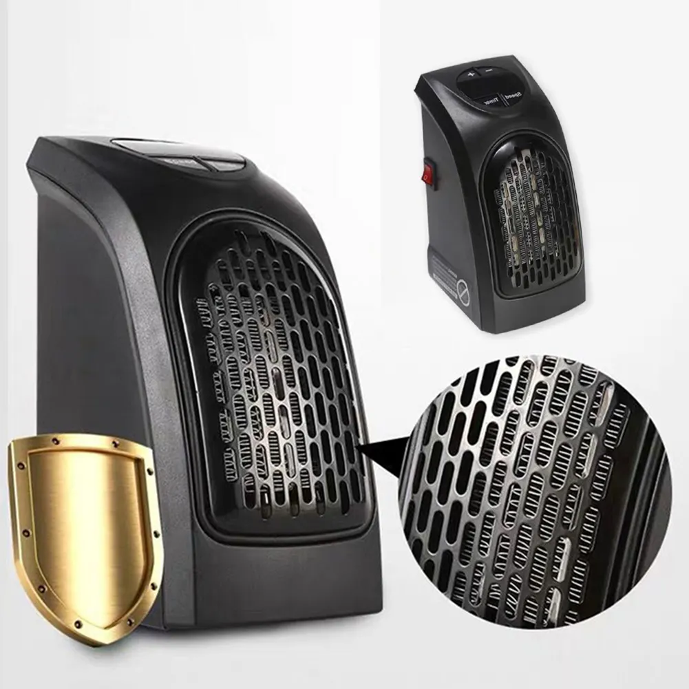Portable Battery Operated Infrared, Wall Mount Mini Room Electric Heater Fan/