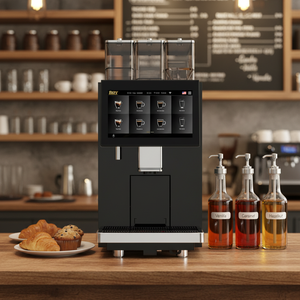 <b>Fully</b> <b>Automatic</b> <b>Coffee</b> <b>Machine</b> with <b>Coffee</b> Powder Function 19bar 20 Bar IOT Big Touch Screen Professional Smart <b>Coffee</b> <b>Machine</b> - Product Image 3