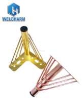 Structure de support triangulaire, pieds de meubles à haute capacité de charge, adaptés aux armoires et à divers autres meubles, pieds de support
