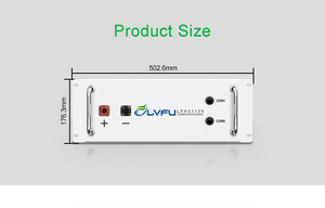 Batterie au lithium Lifepo4 LVFU 72V 153.6V-614.4V 100Ah 200Ah 280Ah 314Ah 20KWh-120KWh Haute tension Batterie solaire - Product Image 4