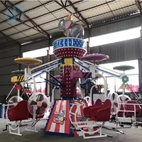 Grand manège à cerfs-volants Bigjoys à 10 bras, équipement de divertissement extérieur à vendre